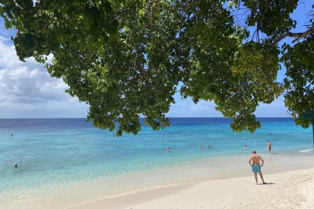 Een van de mooiste baaien, Playa Kalki in het noorden